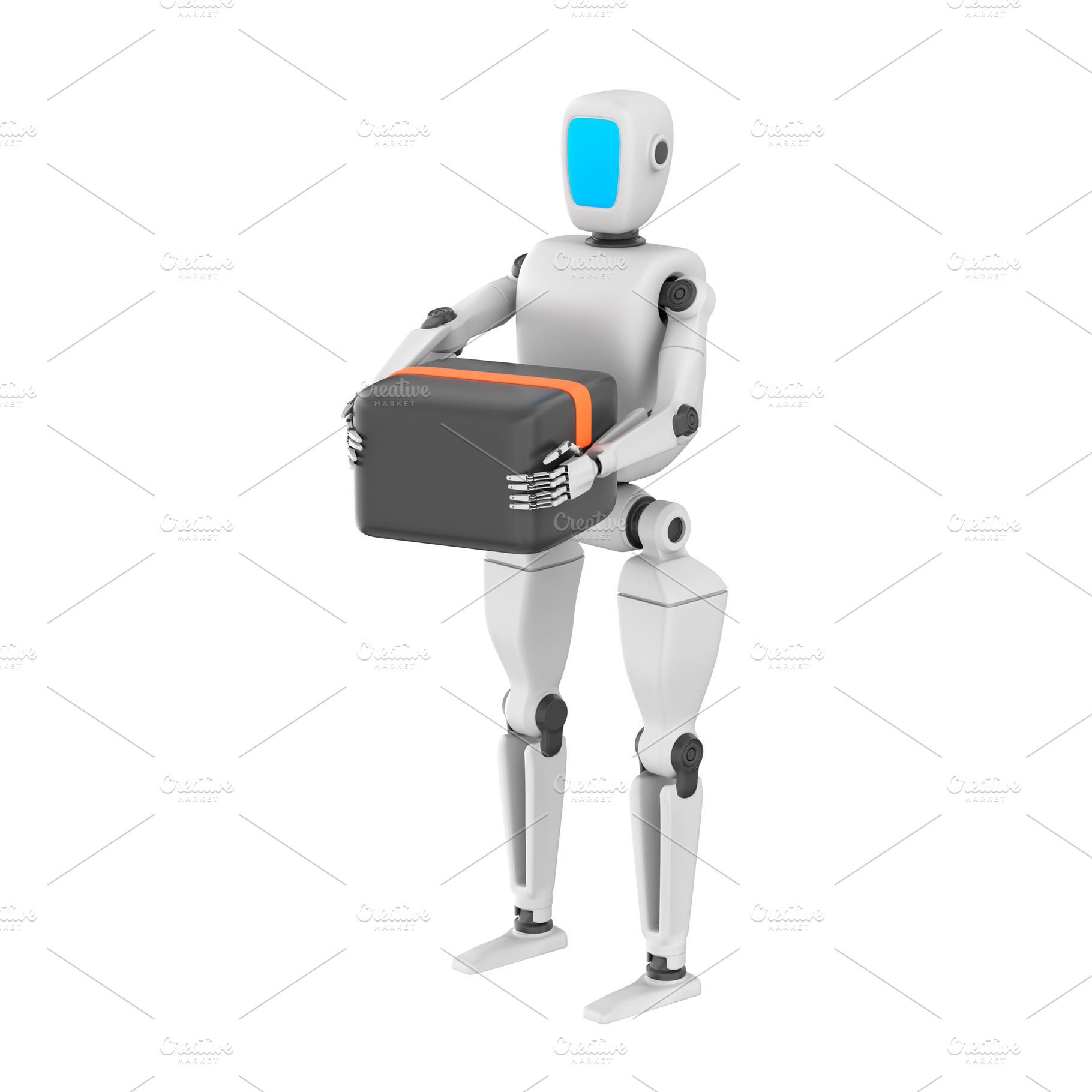 3D illustration of a humanoid robot, a Technology Photo by Artem Varnitsin