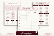Printable family cookbook template, a Social Media Template by PixelBloomClub (Thumbnail 7 of 8)