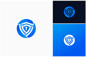 Shield Cyber Security Tech Logo, a Branding & Logo Template by ika trisiana