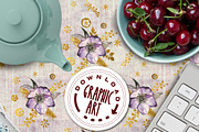 Seamless Gold Dots Pattern, a Pattern Graphic by Download Graphic Art (Thumbnail 5 of 5)