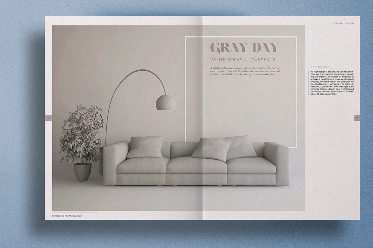 Interior Design Brochure, a Brochure Template by Boris Cupac (Photo 10 of 18)