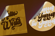 Knacking, a Script Font by Ditatype (Thumbnail 7 of 11)