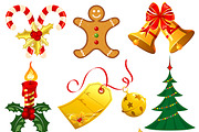 Christmas Decor Elements, a Solid Icon by TAlex (Thumbnail 2 of 7)