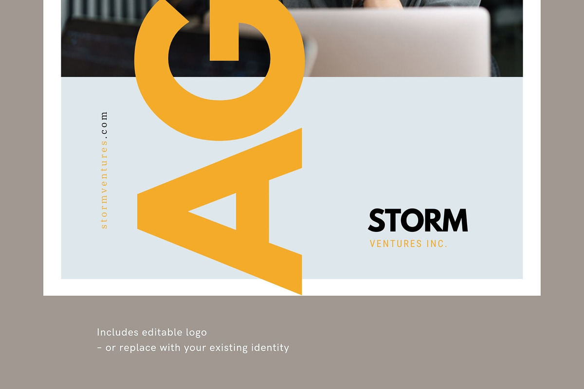 Brochure / Identity Catalog, a Brochure Template by Type Here Studio (Photo 6 of 8)