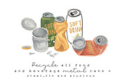 Recycle metal, an Illustration by Olga Bonitas (Thumbnail 2 of 5)