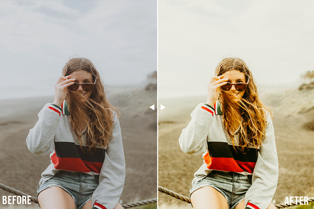 Warm & Airy Lightroom Presets preview 3