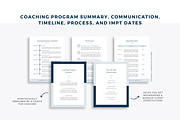 Coaching Client Welcome Packet, a Magazine Template by ProductiveandFree (Thumbnail 5 of 15)