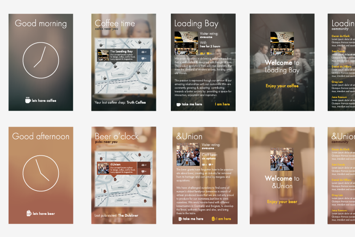 Brew - App Design & Prototype, a Templates & Theme by Jana Rawlins Inc. (Photo 4 of 5)