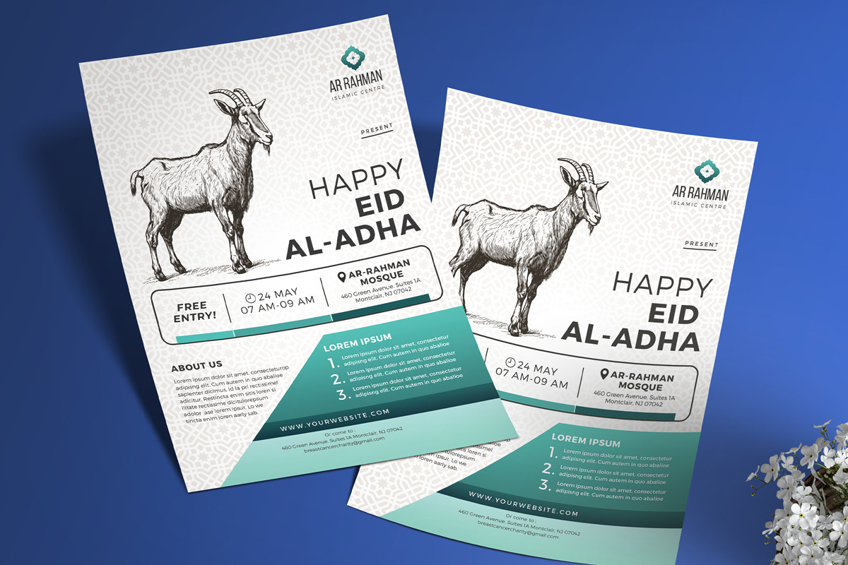 Eid Al Adha Flyer