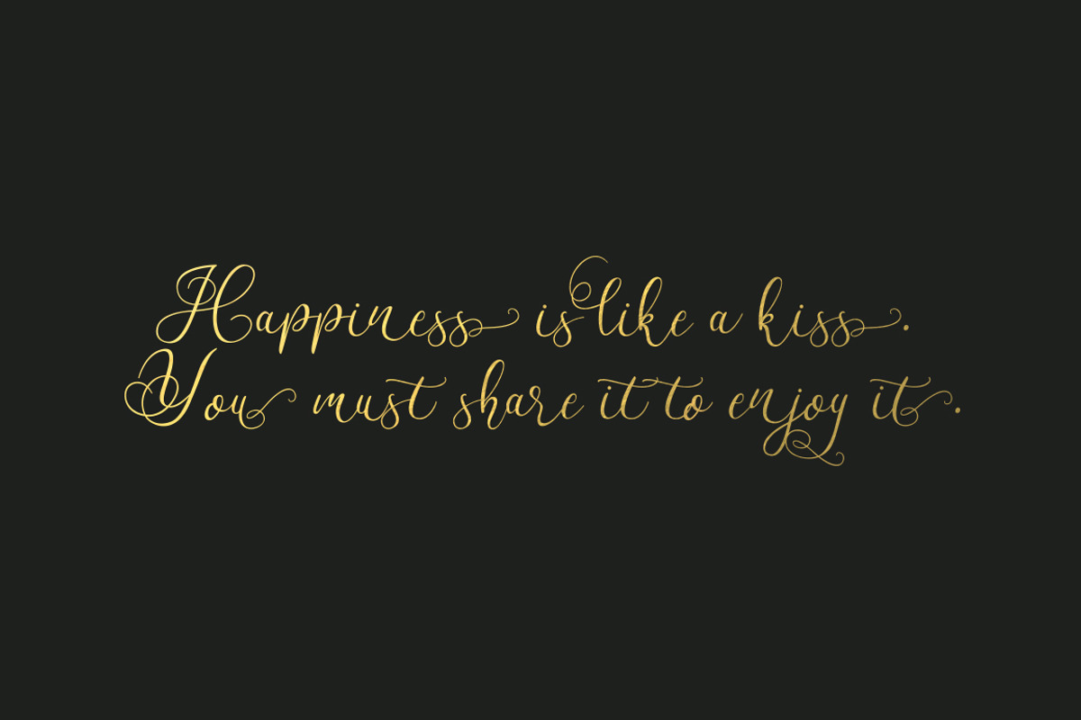 Workaholic Typeface preview 2