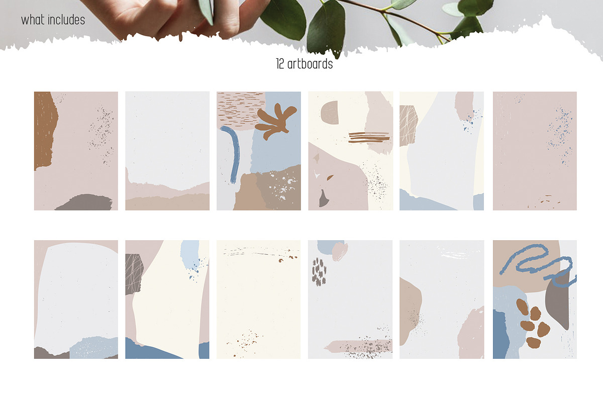 Abstract Harmony graphic collection, a Graphic by dasha mo (Photo 3 of 7)