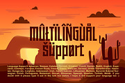 MAKALO - Ethnic Tribal Fonts, a Font by Konstantine Studio (Thumbnail 12 of 12)