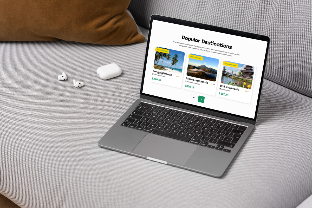 Tour & Booking Landing Page UI Kit, a Landing Page Template by twinstd (Photo 5 of 5)