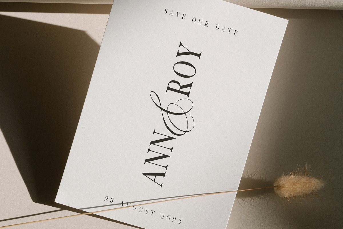 Monique Display Duo Font | Logo Font, a Serif Font by Calamar Studio (Photo 6 of 18)