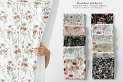 Watercolor Wildflowers Botanical Set, a Decorative Illustration by BarvArt (Thumbnail 17 of 22)