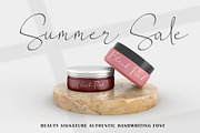 Beauty Signature Script, a Script Font by syabab studio (Thumbnail 7 of 9)