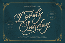 Lovely Sunday Script Font