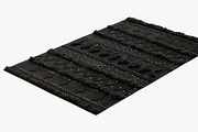 nuLOOM Black Wool Raised Geometric S, a Furniture 3D Model by 3dmitruk (Thumbnail 4 of 17)