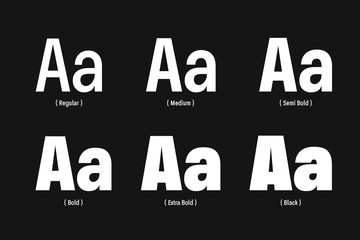 Himneu – Condensed Font, a Font by Yukita Creative (Photo 3 of 8)