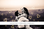Valentine's sparklers Overlays, an Object Graphic by ArtuscoDesign (Thumbnail 1 of 6)