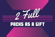 567 Retro 80s Pattern Designs Packs, a Pattern Graphic by Dreamanart (Thumbnail 2 of 2)