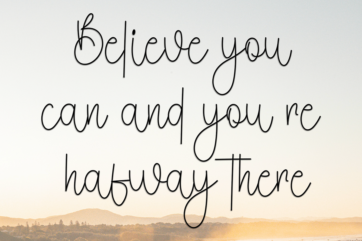 Holiday Valentine, a Handwritten Font by InermediaSTUDIO (Photo 7 of 7)