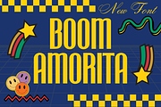 Boom Amorita | Sans Serif Font, a Sans Serif Font by BearyType Studio (Thumbnail 11 of 12)