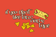 Burrito Struggle, a Sans Serif Font by OnTheSpotStudio (Thumbnail 4 of 4)