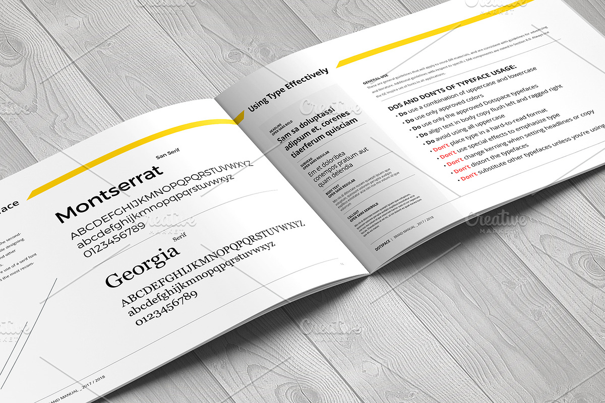 Brand Manual 30 Pages A4 / US Letter, a Brochure Template by Mastergfx (Photo 16 of 32)