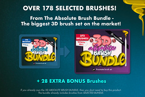 3D SELECTED Brush Bundle