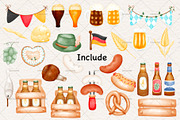Oktoberfest Germany clipart, a Decorative Illustration by Vavavan Artwork (Thumbnail 2 of 4)