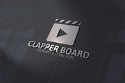 Clapper Board Logo, a Branding & Logo Template by Josuf Media