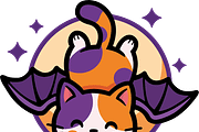 Spooky Night Cute Halloween Sticker, a Decorative Illustration by Dimas.okgo (Thumbnail 5 of 6)