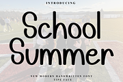 School Summer, a Script Font by InermediaSTUDIO (Thumbnail 1 of 8)