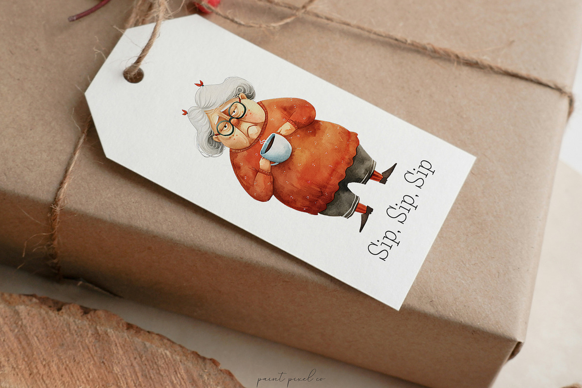 Whimsical People Clipart Bundle, a Person Illustration by PaintPixelCo (Photo 4 of 15)