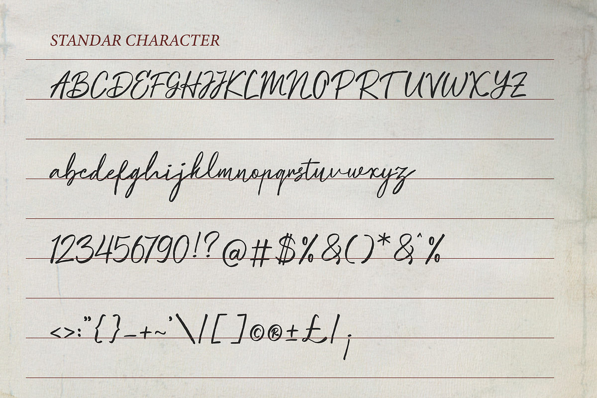 Sastra Kinanthi | Handwritten Script, a Script Font by Denustudios (Photo 13 of 15)