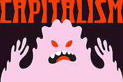 Phobia Display - For the Fearless, a Font by Hank Makes (Thumbnail 4 of 4)