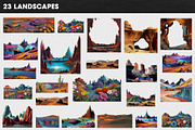 Retro Sci-Fi Collage Creator Kit, an Object Graphic by Nibera (Thumbnail 7 of 11)
