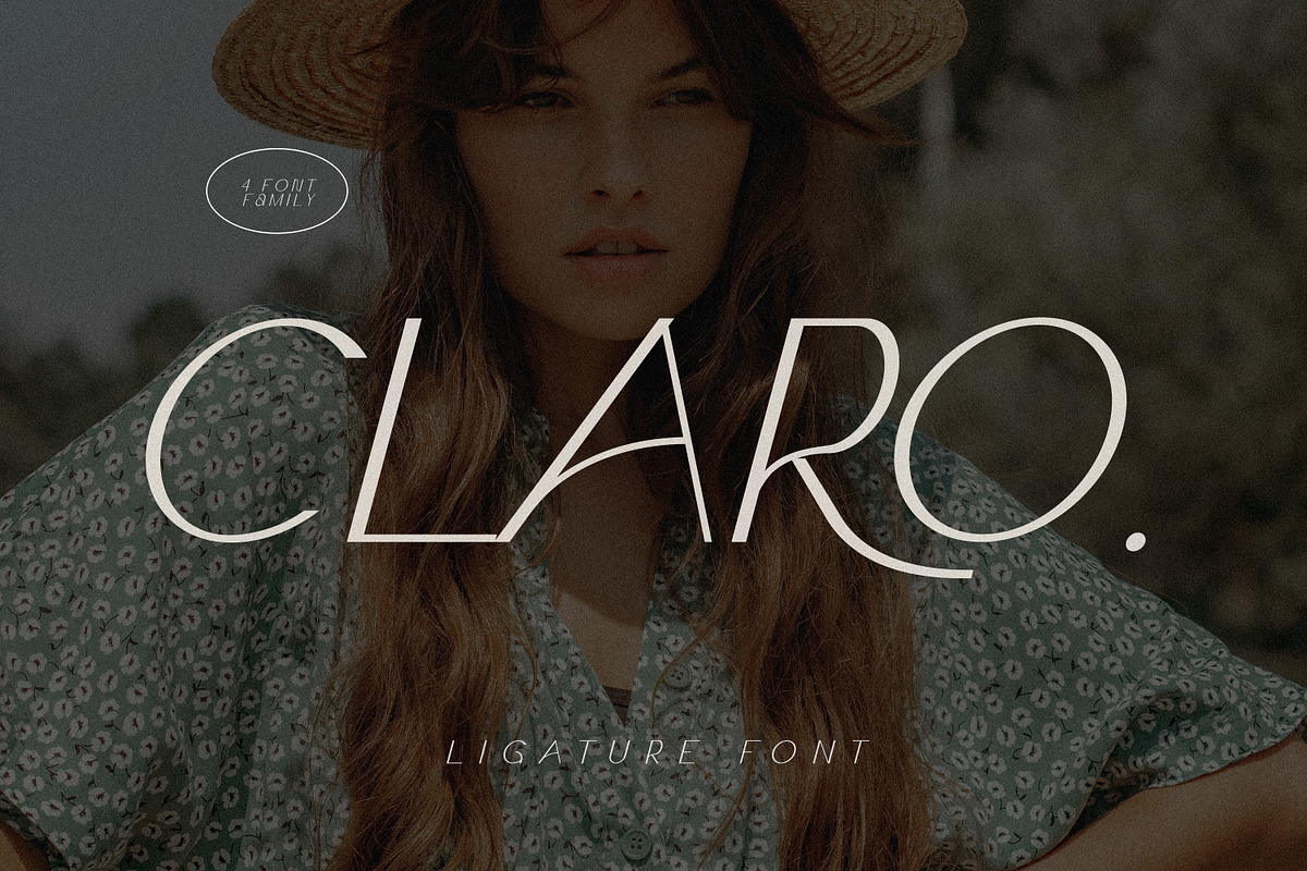 Claro - Elegant Font Family, a Sans Serif Font by AndrewPixelType (Photo 1 of 14)