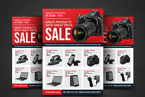 Product Flyer, a Flyer Template by AfzaalGraphics