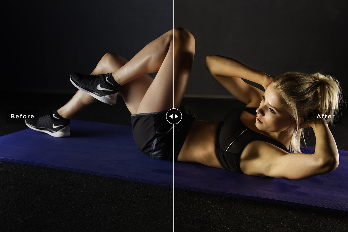 Fitness Model Lightroom Presets preview 2