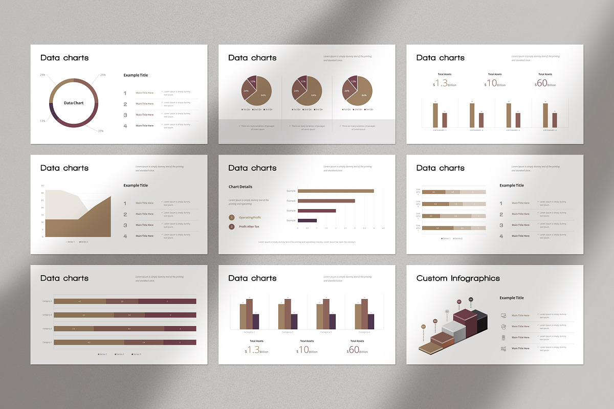 Annual Report PowerPoint Template, a Presentation Template by ...