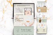 WAXING CANVA WEBSITE TEMPLATE, a Shopify Template by Daring Digies (Thumbnail 3 of 6)
