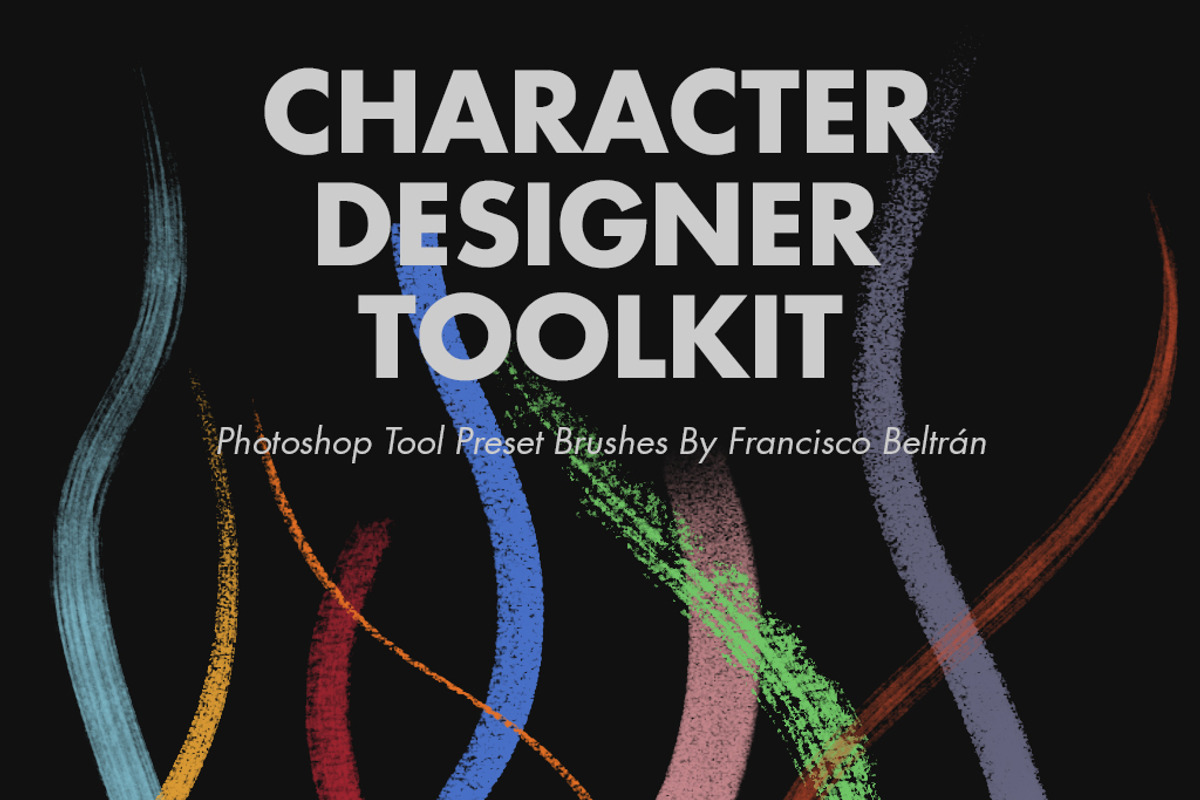 Photoshop Character Designer Toolkit, a Brush Add-On by Francisco Beltrán (Photo 1 of 7)