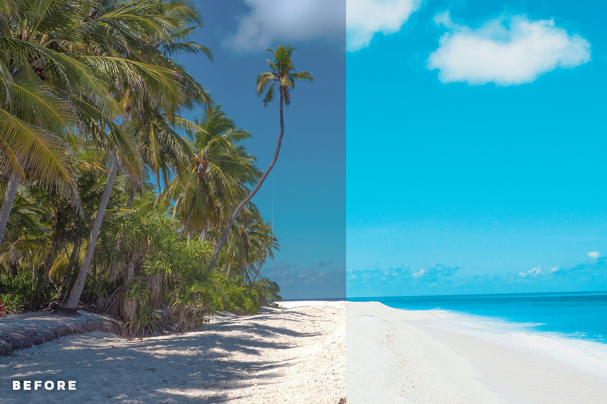 Tropical LUTs for Color Grading, an Action Add-On by Presetsh.com (Photo 6 of 8)
