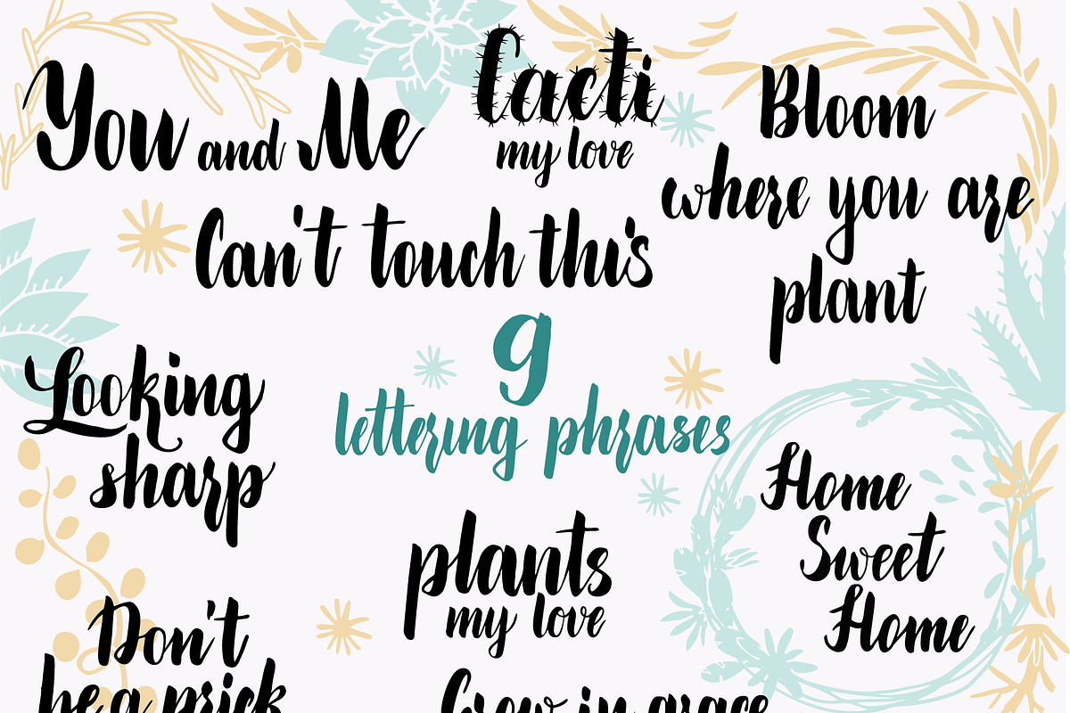 Cacti and succulents design set 140+, an Object Graphic by Live line (Photo 5 of 8)