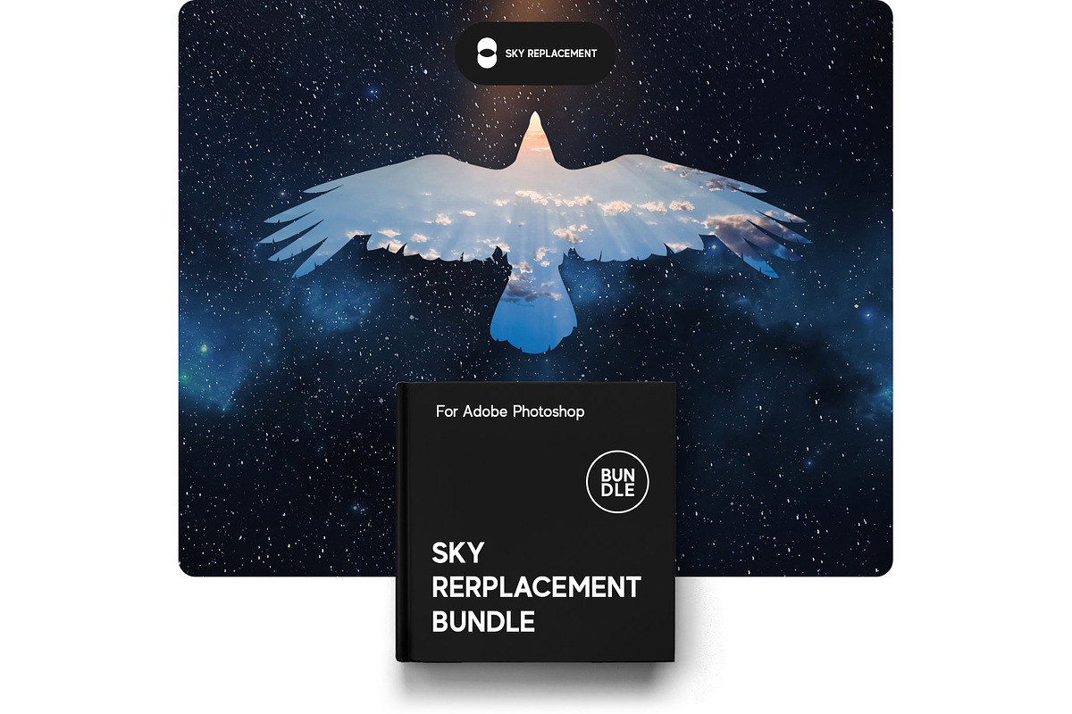 Sky Replacement Bundle for Photoshop, a Preset Add-On by Pix Cafe (Photo 1 of 42)