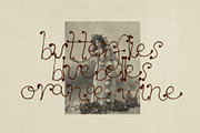 Dandelion Hand Drawn Font, a Handwritten Font by Madeline ODonoghue Design (Thumbnail 2 of 7)