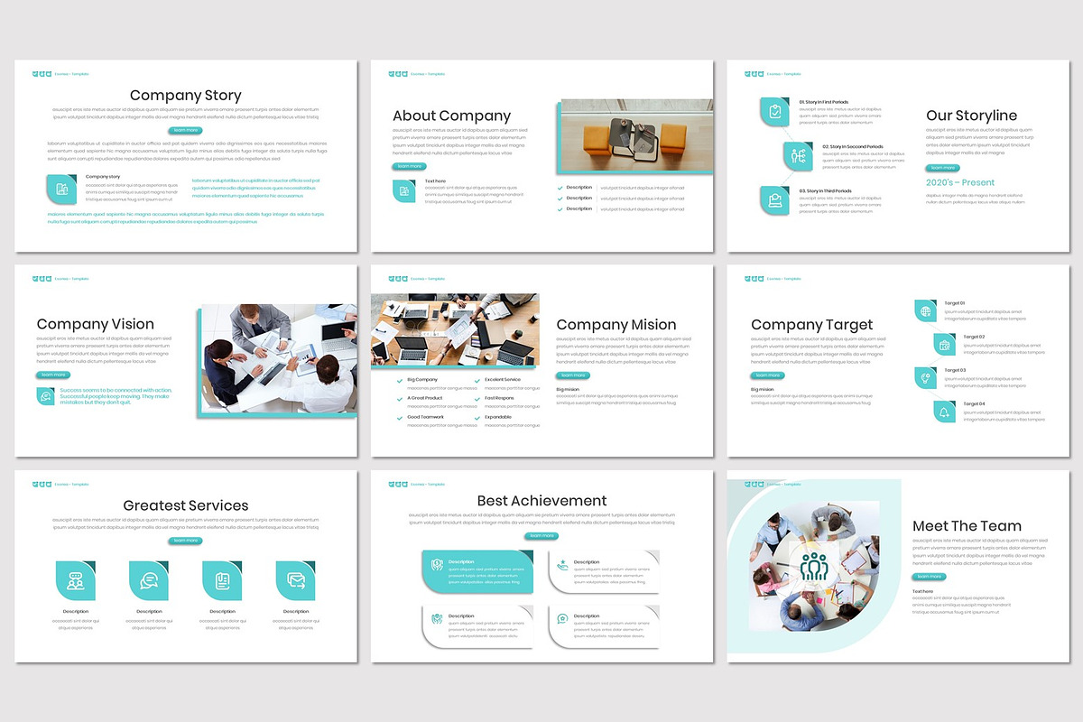 Esensa - Powerpoint Template, a Presentation Template by inspirasign (Photo 4 of 5)