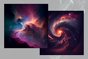 Space Background Images V1, a Texture Graphic by Calvin Weibel (Thumbnail 3 of 3)